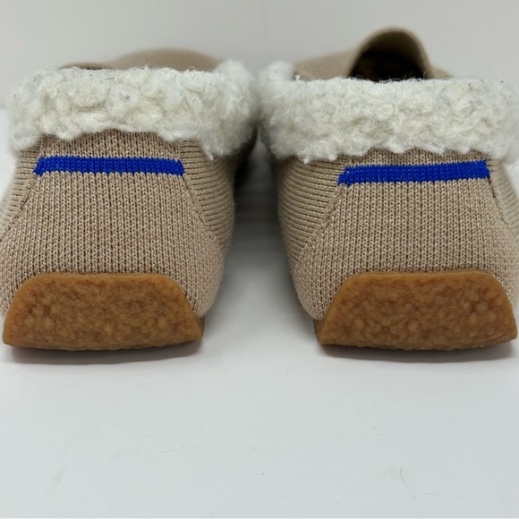Rothy’s The Scuff Sherpa Lined Slipper - TAN - Picture 5 of 10